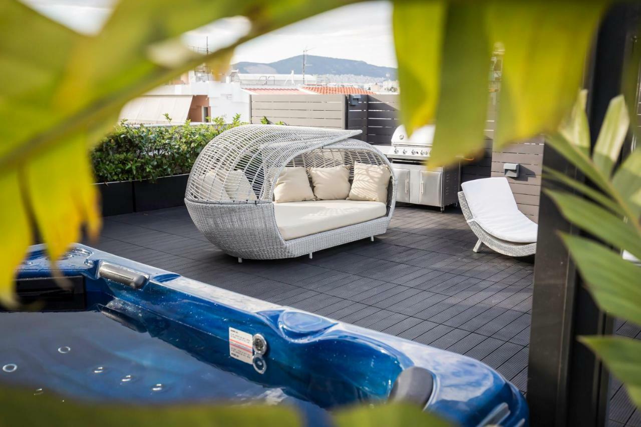 Zambelis Athens Penthouse Spa Eksteriør billede