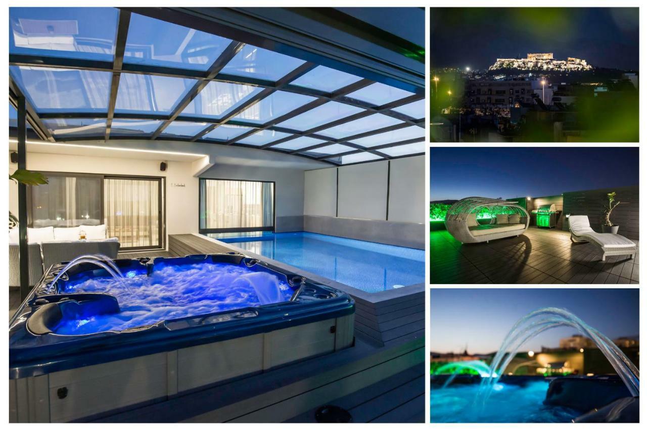 Zambelis Athens Penthouse Spa Eksteriør billede